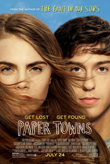 Cara Delevingne and Nat Wolff as Margo Roth Spiegelman and Quentin "Q" Jacobsen respectively