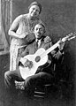 Image 62Sara Martin and Sylvester Weaver (from List of blues musicians)