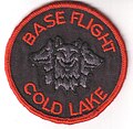 Base Flight Cold Lake badge 1990