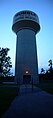 A water tower in Humble; the Wildcats are the Humble High School football team