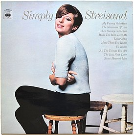 Обложка альбома Барбры Стрейзанд «Simply Streisand» (1967)