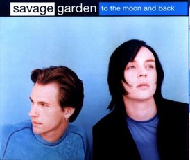 Обложка сингла Savage Garden «To the Moon and Back» (1996)