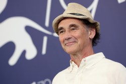 Mark Rylance attends the photocall for "Bones And All" at the 79th Venice International Film Festival on September 02, 2022 in Venice, Italy.