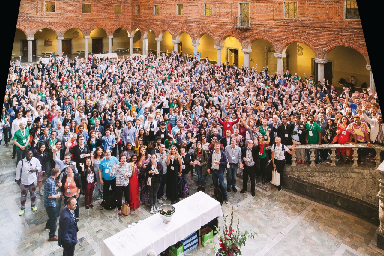 Wikimedians from around the world meet in Stockholm.