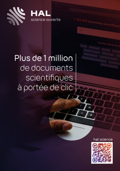 Affiche HAL Modèle Consultation dans HAL