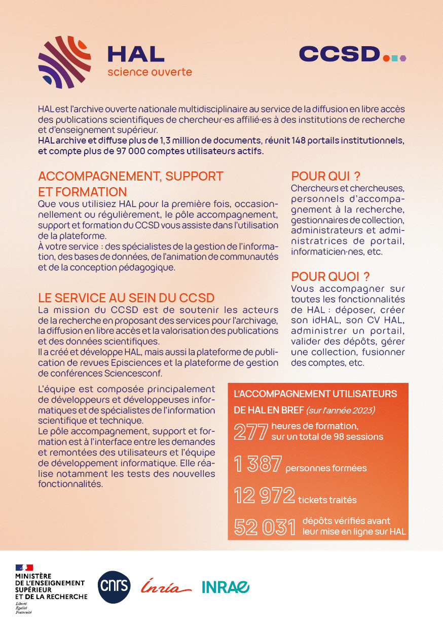 Flyer HAL Assistance Français