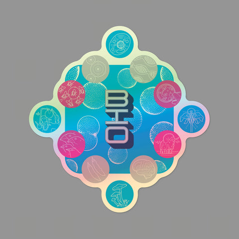 Biology Holo Styled Sticker