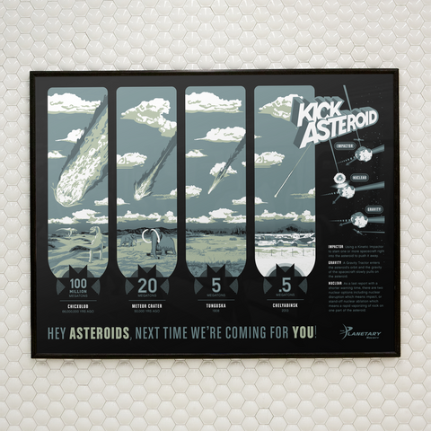 KickAsteroid Print for Earth Defense