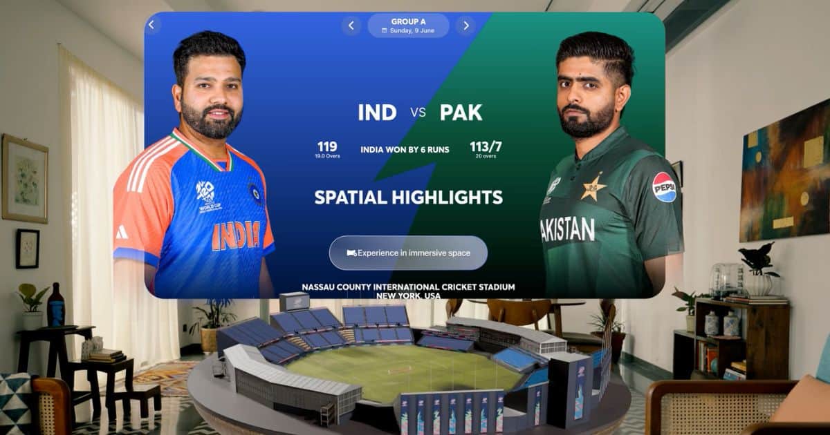 Experience T20 World Cup on Apple Vision Pro with ICC’s New Immersive App