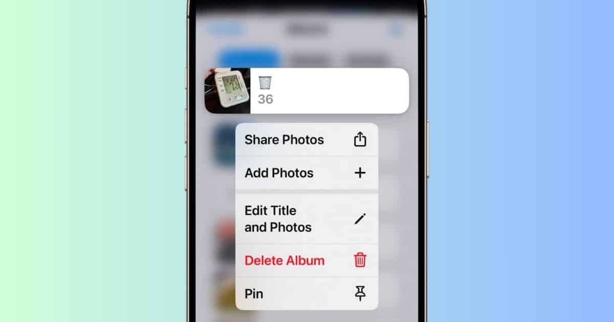 How To Fix Albums Missing or Moving in iOS 18/18.1 Photos App