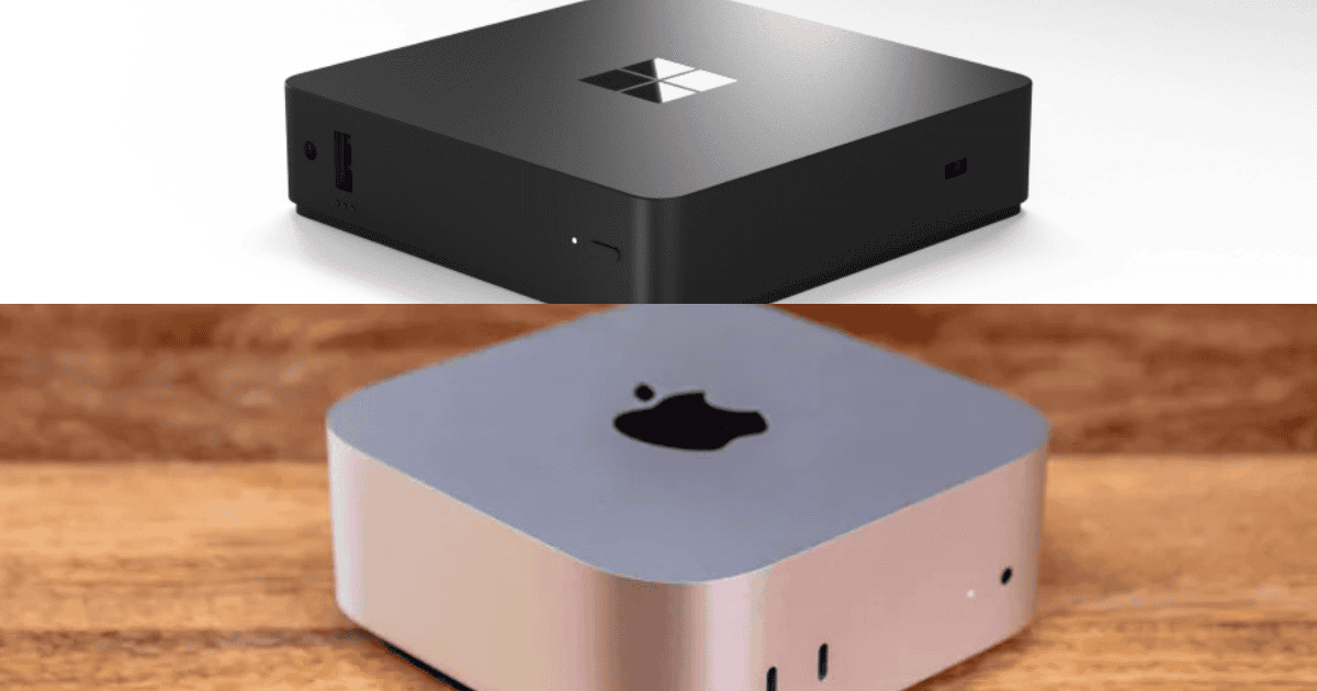 Microsoft Releases a New M4 Mac Mini Lookalike PC, But How Similar Are They?