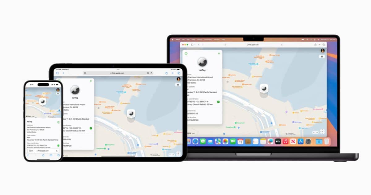 How to Share Find My Item Locations with Third Parties on iOS 18.2