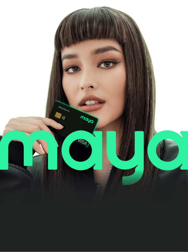 Liza soberano holding Maya card