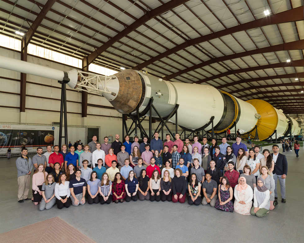 A group of interns