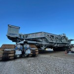 NASA's crawler-transporter 2 at NASA's Kennedy Space Center in Florida.