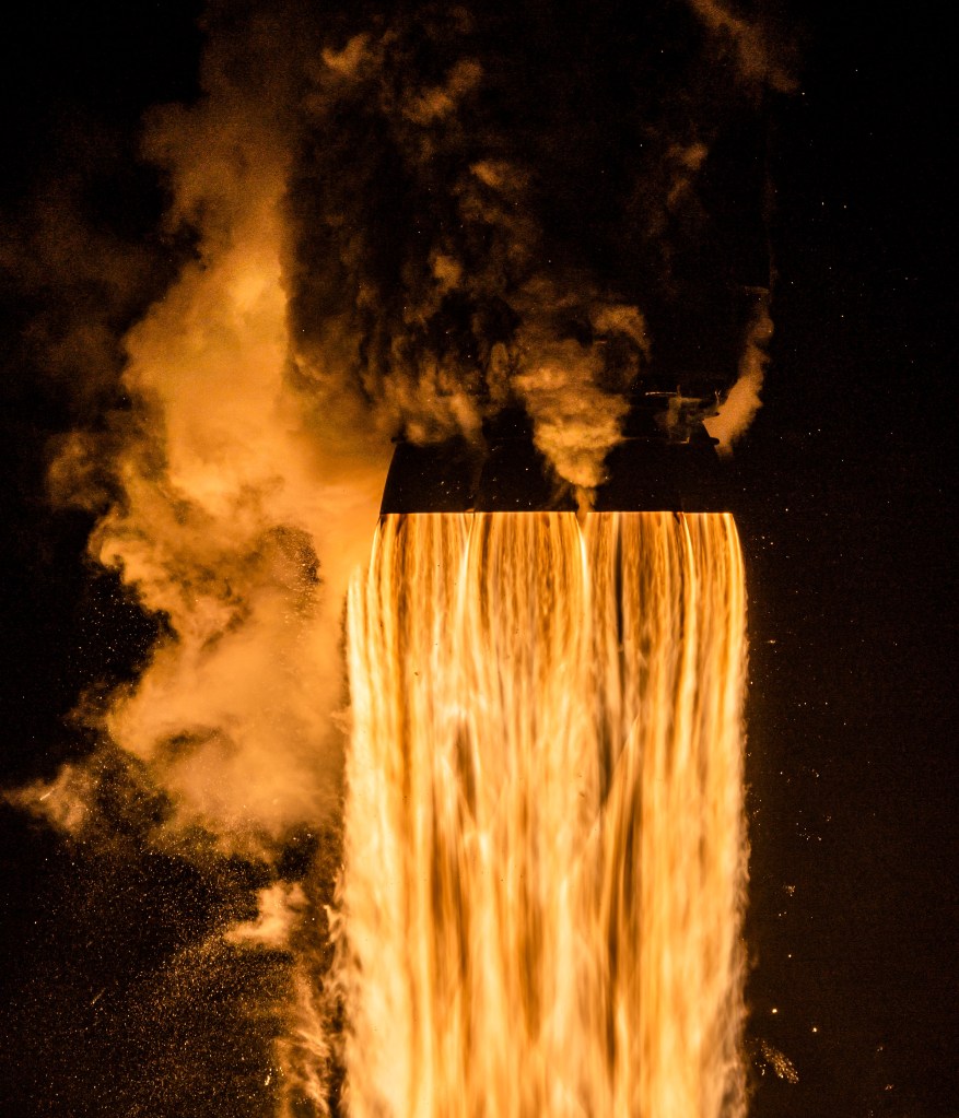 The SpaceX Falcon 9 rocket, with the company’s Crew Dragon atop, lifts off from Launch Pad 39A at Kennedy Space Center in Florida for NASA’s SpaceX Crew-4 mission on April 27, 2022, at 3:52 a.m. EDT.