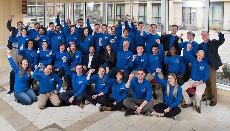 Student participants at NASA's 2018 BIG Idea Challenge at the agency's Glenn Research Center.