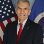 Official NASA portrait of Robert A. Mott.