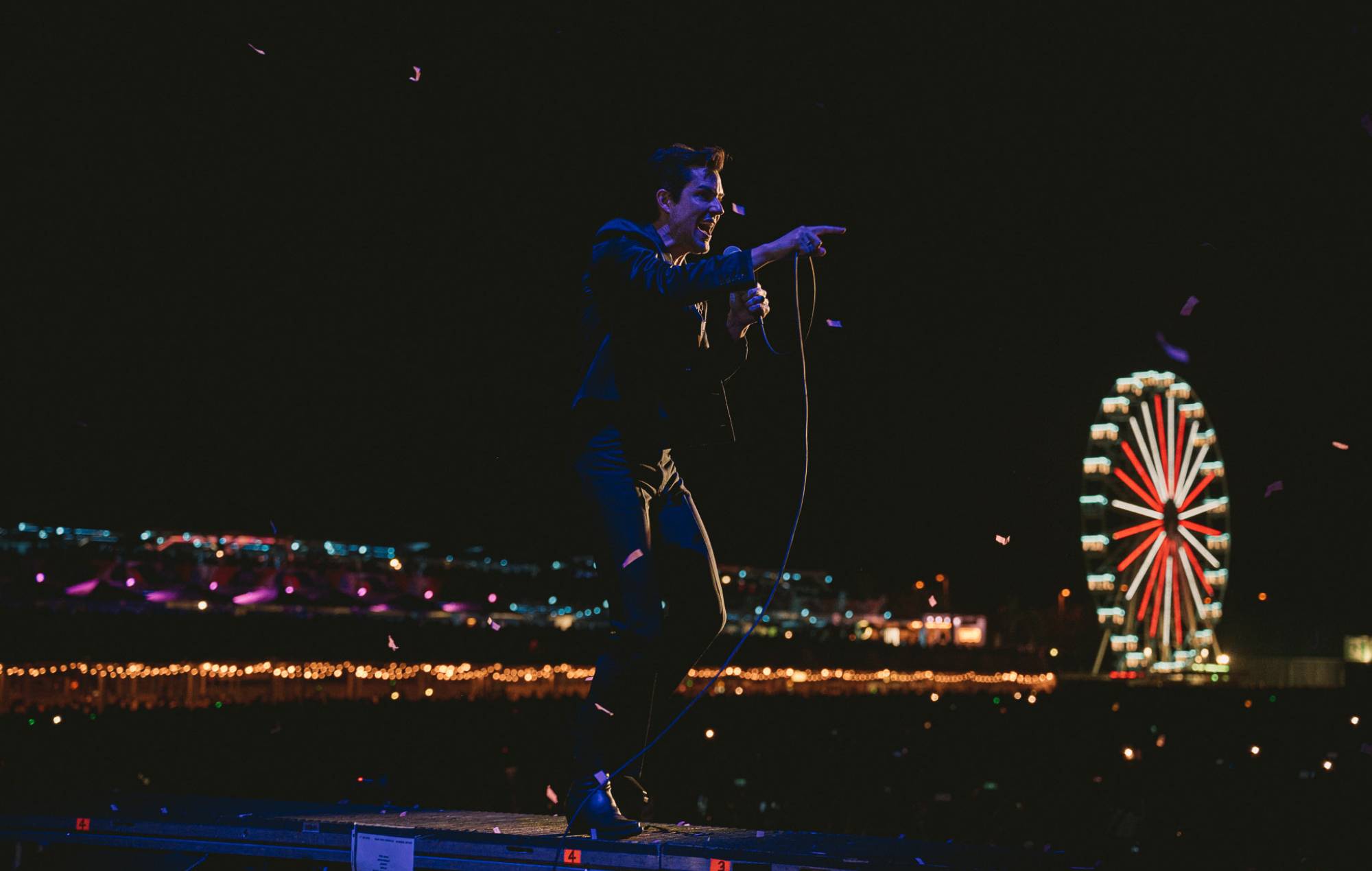 The Killers' Brandon Flowers at Mad Cool 2022. Credit: Rob Loud