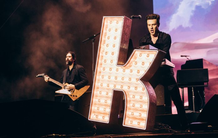 The Killers at Lollapalooza 2024. Credit: Chris Phelps