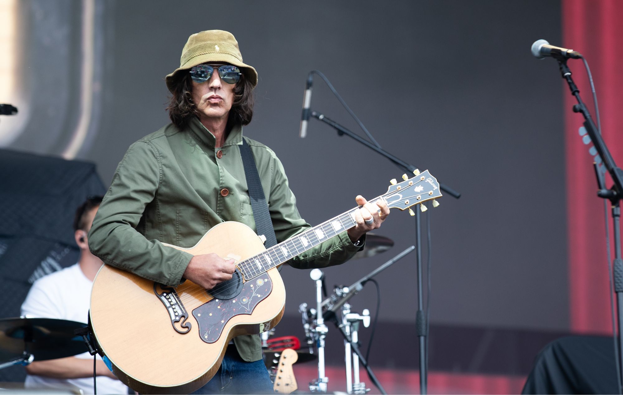 Richard Ashcroft performs at Marlay Park on June 22, 2024 in Dublin, Ireland.