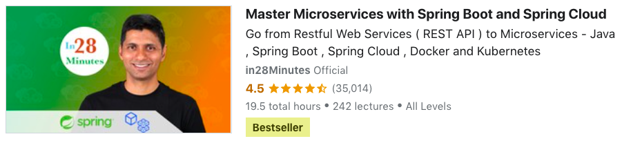 Master Microservices with Spring Boot and Spring Cloud Image