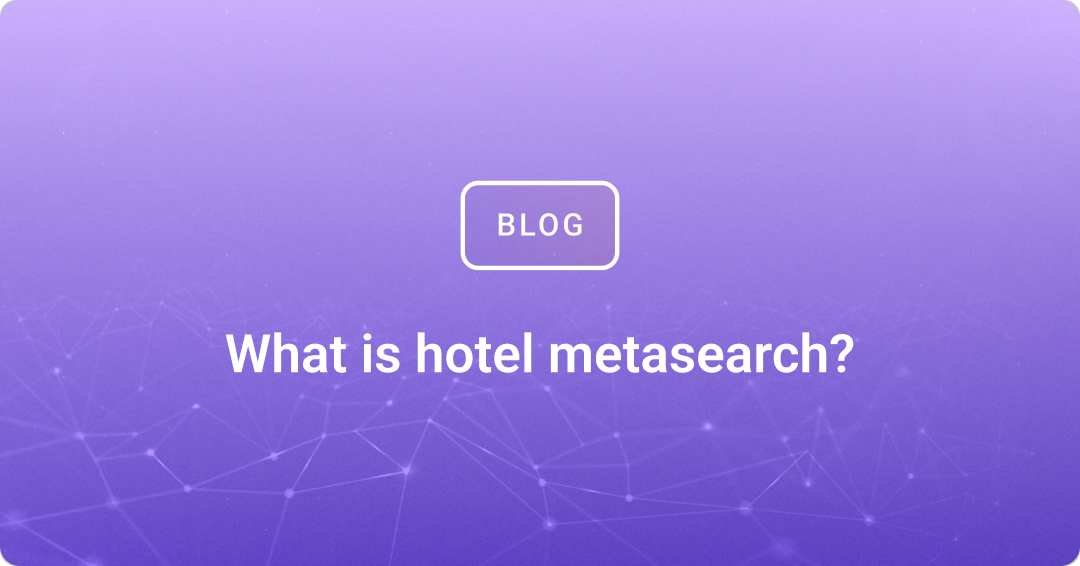 What is hotel metasearch?