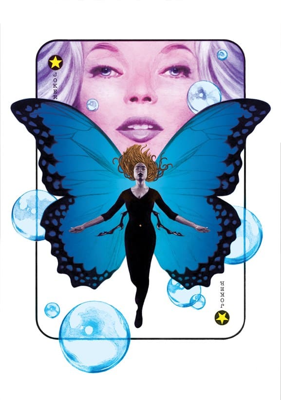 The Flight of Morpho Girl